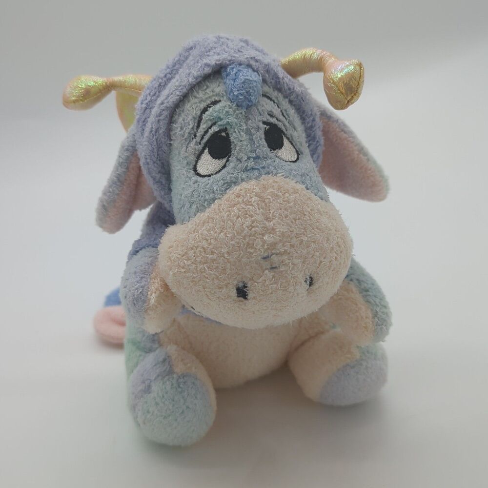Disney Eeyore Easter Pastel Color Purple & Blue with Butterfly Hoodie